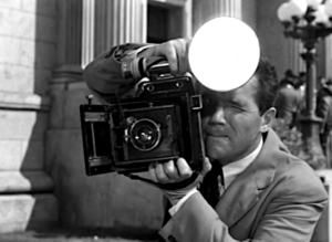Pop! Goes the Flashbulb: In Noir, Photographers Did It the Old Fashioned Way, and their Pictures Usually Turned the Town, and Crime Investigations, Upside Down
